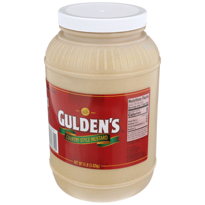 Gulden's Country Style Mustard Bulk-1 Gallon-4/Case