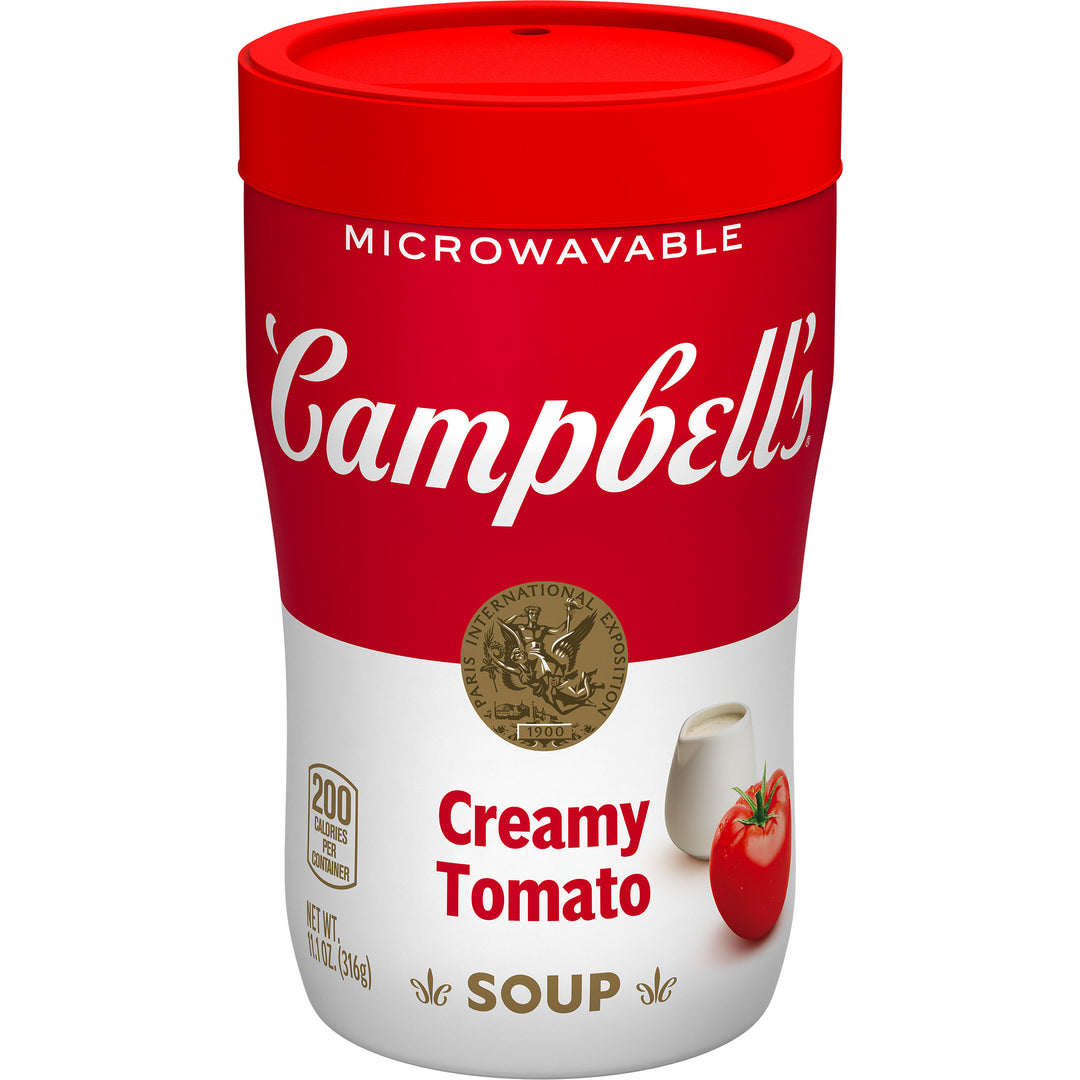Campbell's On The Go Creamy Tomato Soup-11.1 oz.-8/Case
