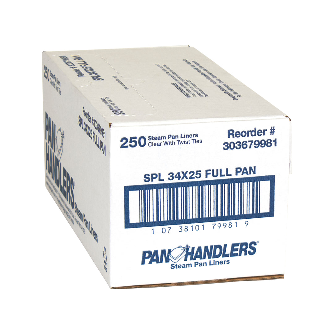 Panhandlers Pan Liner Steam 34X25 Full-250 Each-250/Box-1/Case