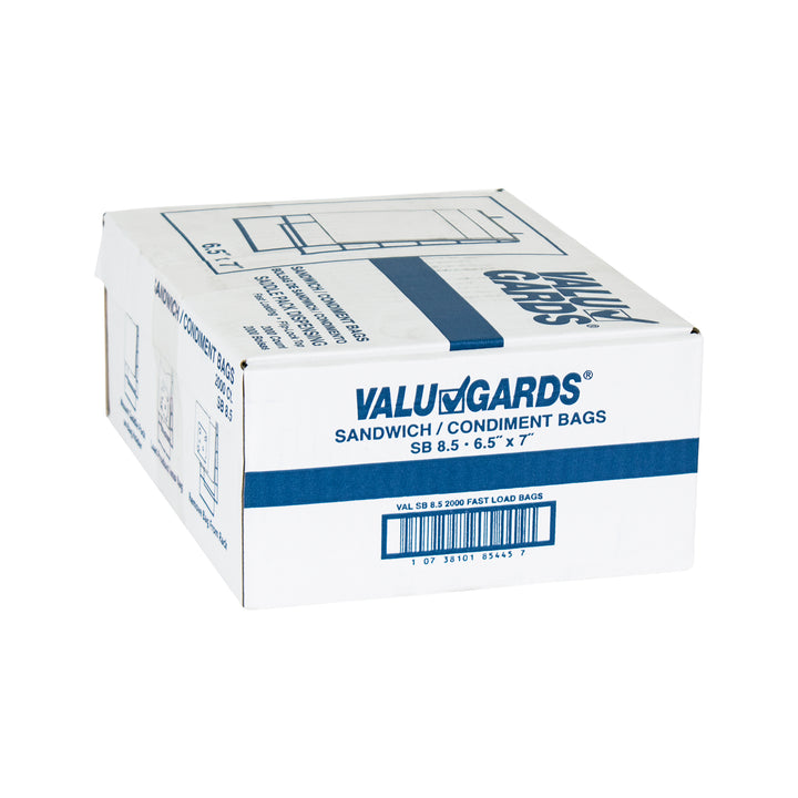Valugards Embossed Sandwich Bag-2000 Each-2000/Box-1/Case
