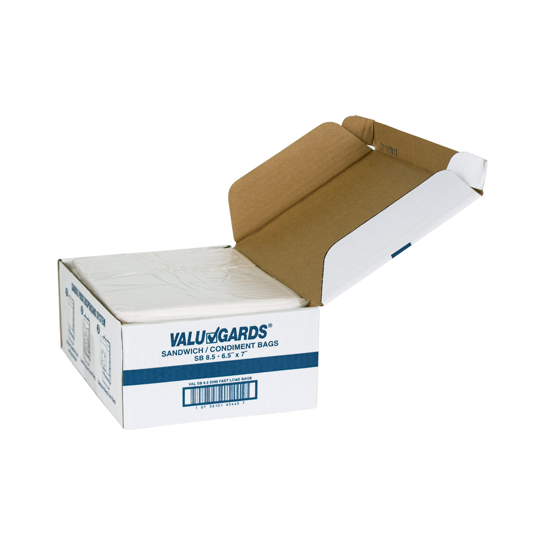 Valugards Embossed Sandwich Bag-2000 Each-2000/Box-1/Case