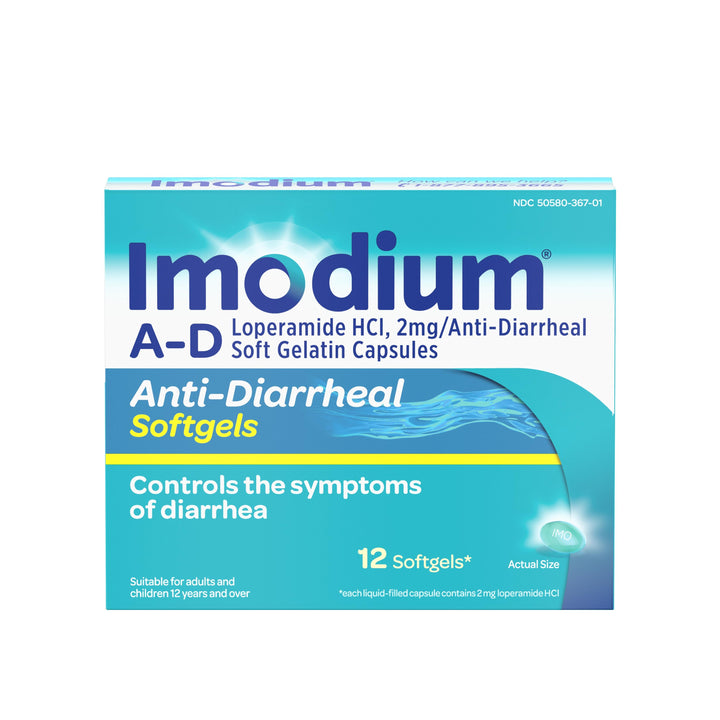 Imodium Softgels 48/12 Cnt.