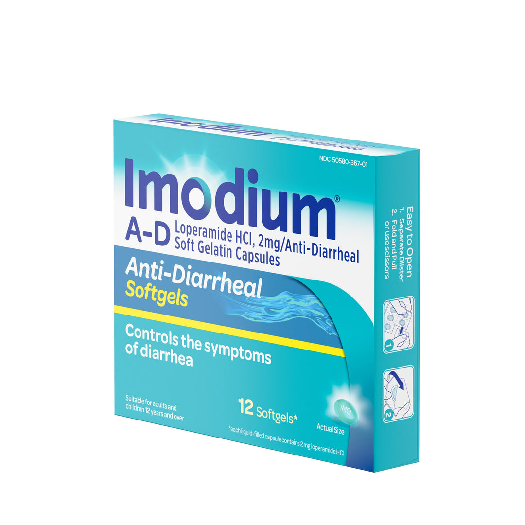 Imodium Softgels 48/12 Cnt.