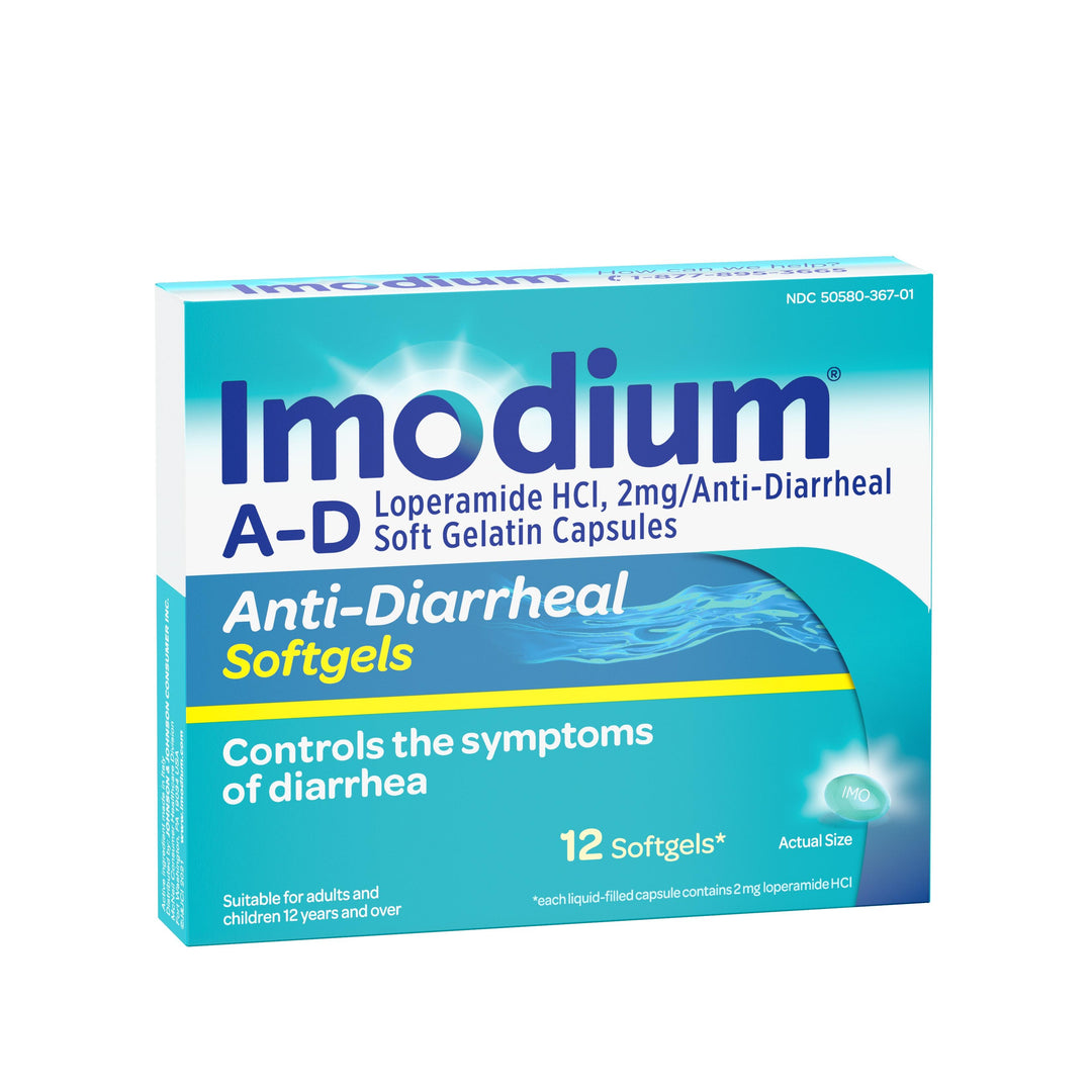 Imodium Softgels 48/12 Cnt.