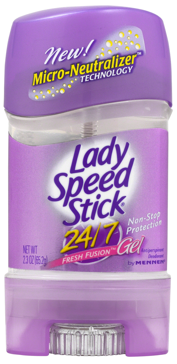 Lady Speed Stick 24/7 Fresh Fusion-2.3 oz.-6/Box-2/Case