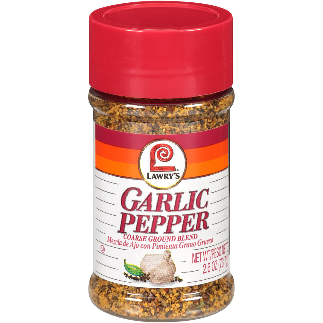 Lawry's Seasoning Garlic Pepper Petites-2.6 oz.-12/Case