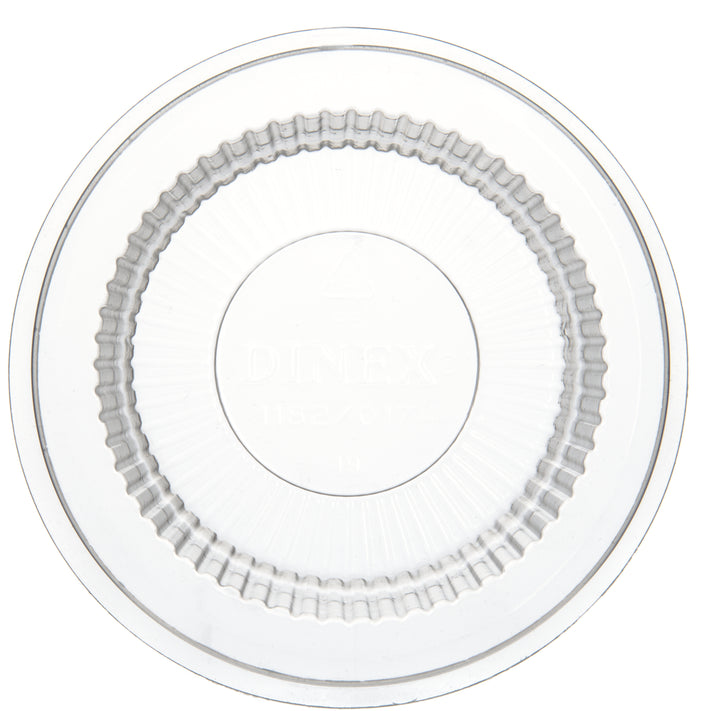 Dinex Clear Dome Lid-1000/Pack- 1/Case-1000/Case