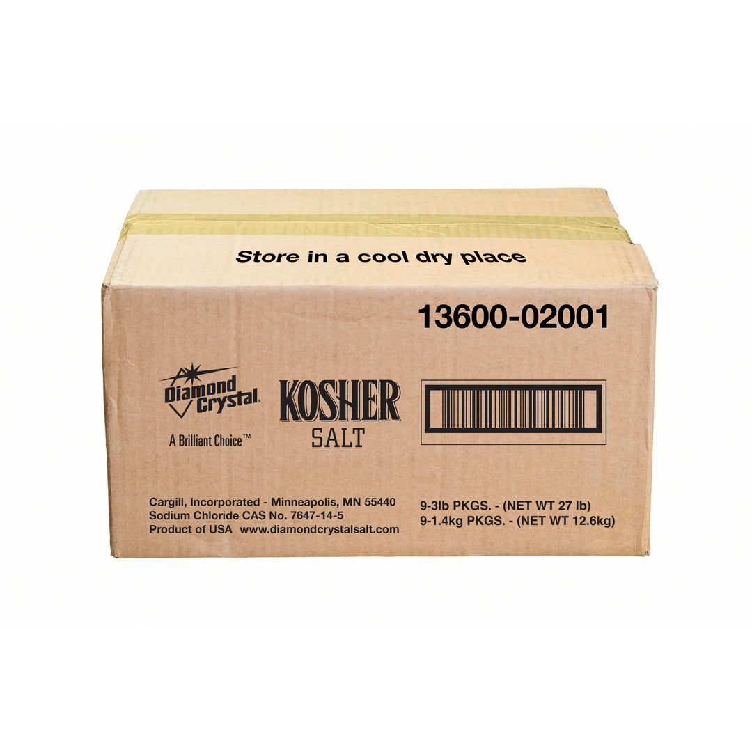 Diamond Kosher Salt Box-3 lb.-9/Case