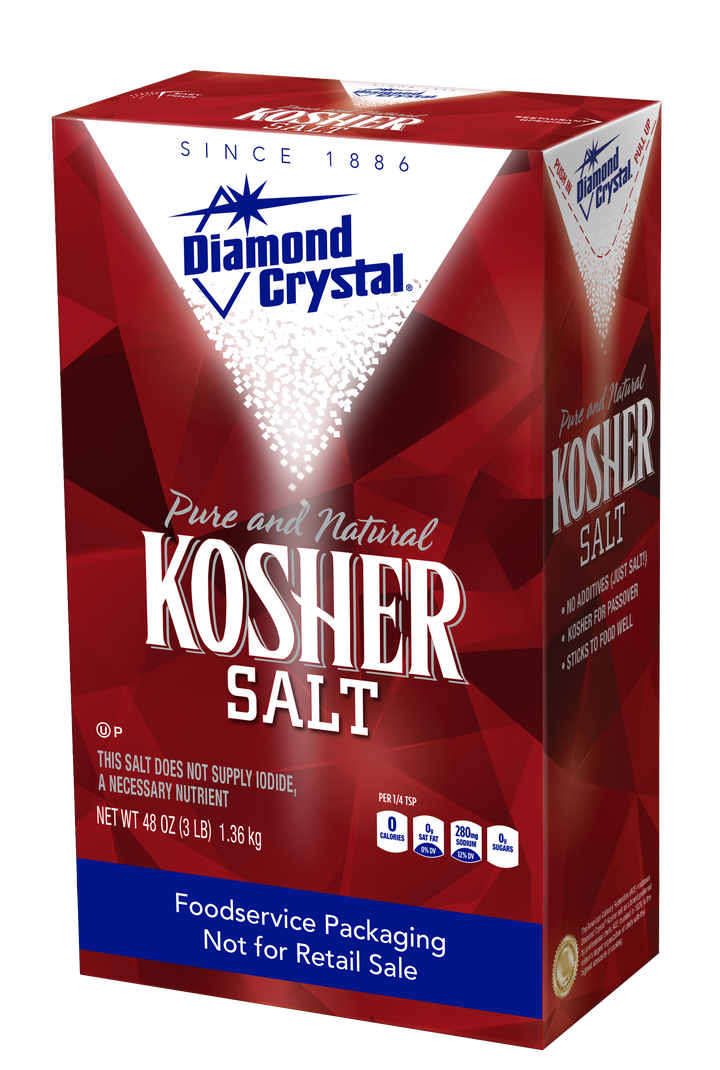 Diamond Kosher Salt Box-3 lb.-9/Case