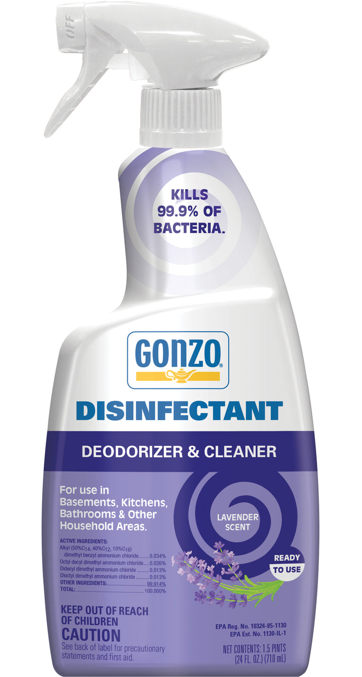 Gonzo Natural Magic Lavender Disinfectant-24 fl oz.s-6/Case