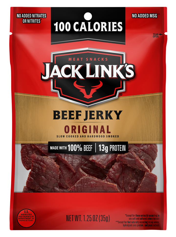 Jack Link's Beef Jerky Original-1.25 oz.-10/Box-6/Case