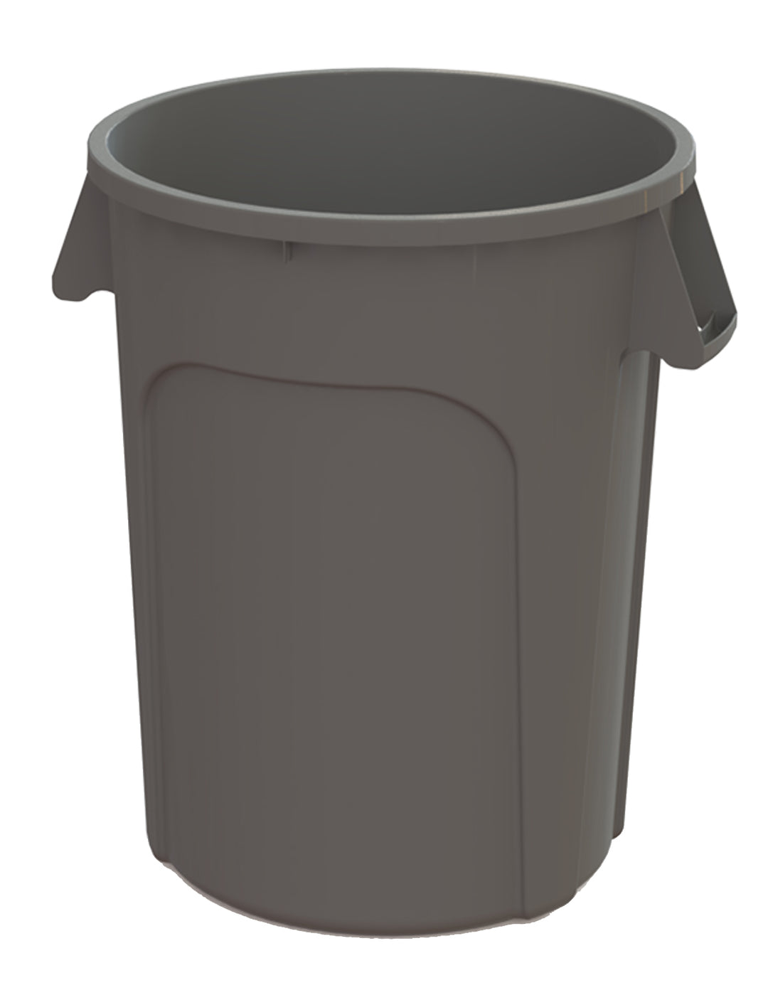 Value Plus 44 Gallon Gray Container-1 Count-4/Box-1/Case
