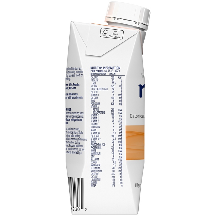 Nestle Nutren 2.0 Malnutrition Rtd Calorically Dense Liquid Formula-8.45 fl oz.-24/Case