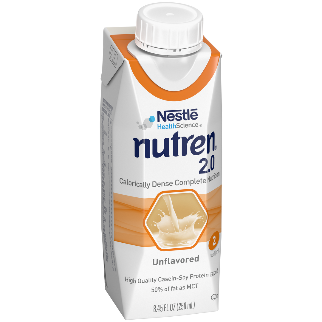 Nestle Nutren 2.0 Malnutrition Rtd Calorically Dense Liquid Formula-8.45 fl oz.-24/Case