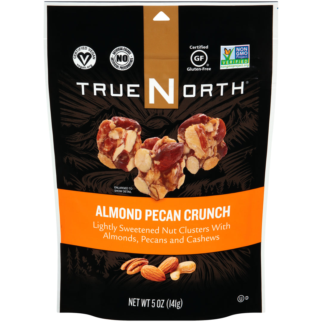 True North Almond Pecan Crunch Pouch-5 oz.-6/Case