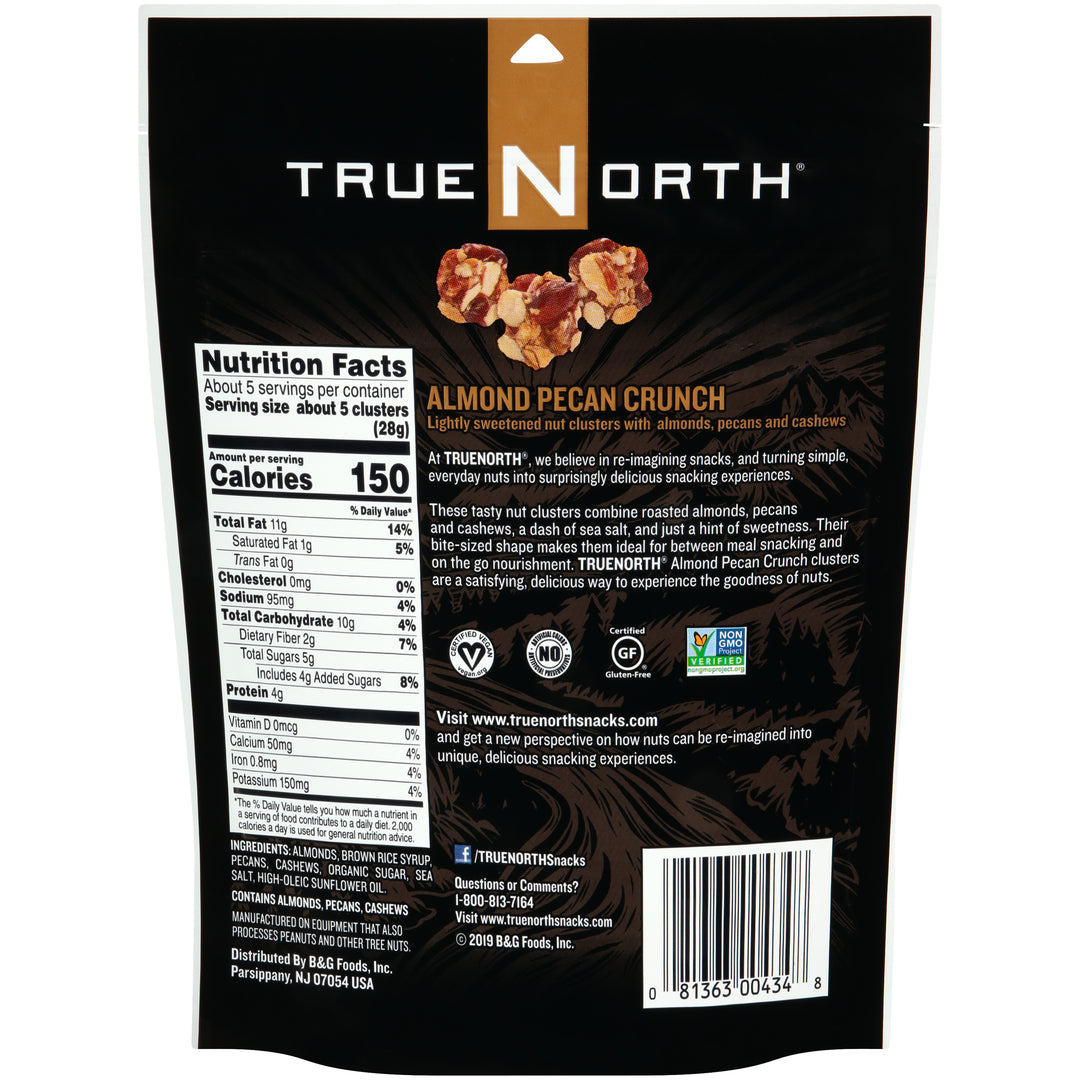 True North Almond Pecan Crunch Pouch-5 oz.-6/Case