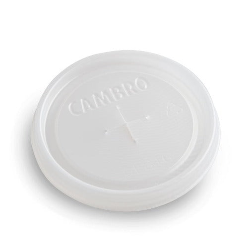 Cambro Camlid For Dinex Tumbler Fits 6 oz. Swirl Tumbler Translucent Lid-1000 Each-1/Case