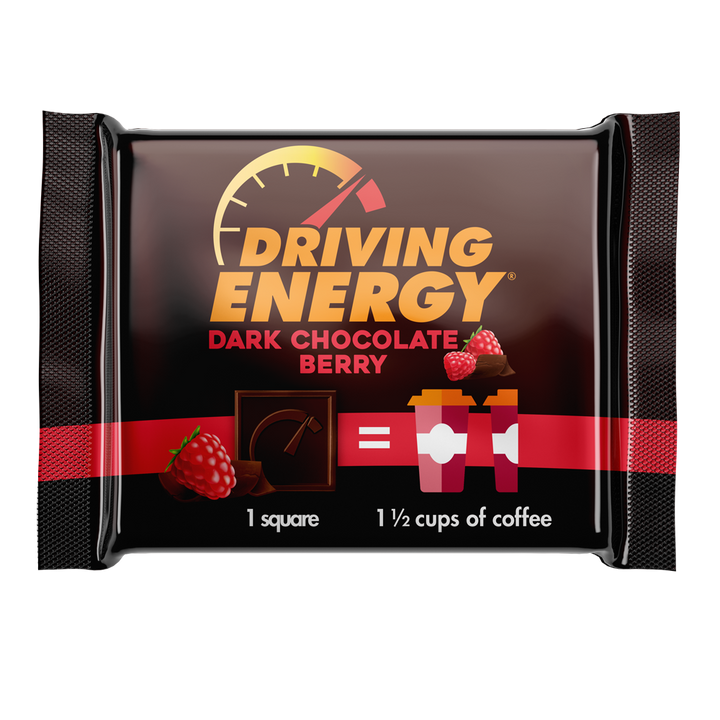 Zenevo Driving Energy Dark Chocolate Berry-0.35 oz.-30/Box-20/Case
