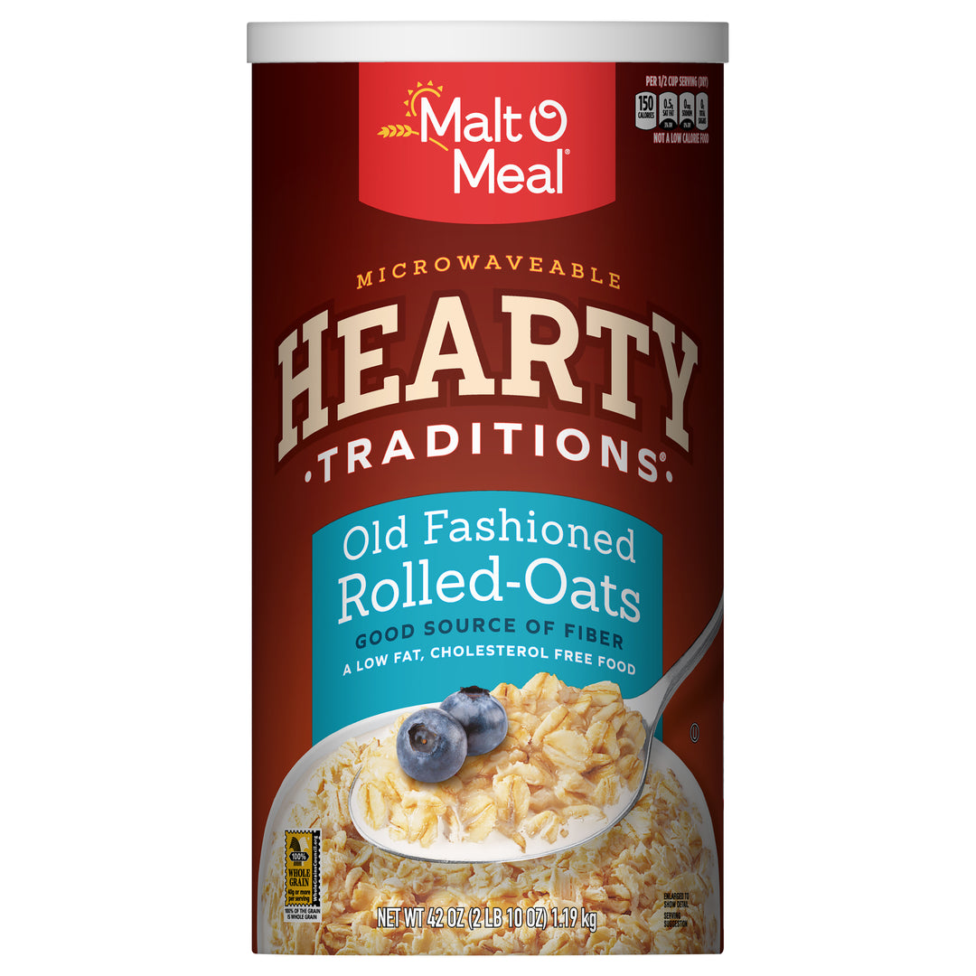 Malt O Meal Hearty Traditional Old Fashioned Oats-42 oz.-12/Case