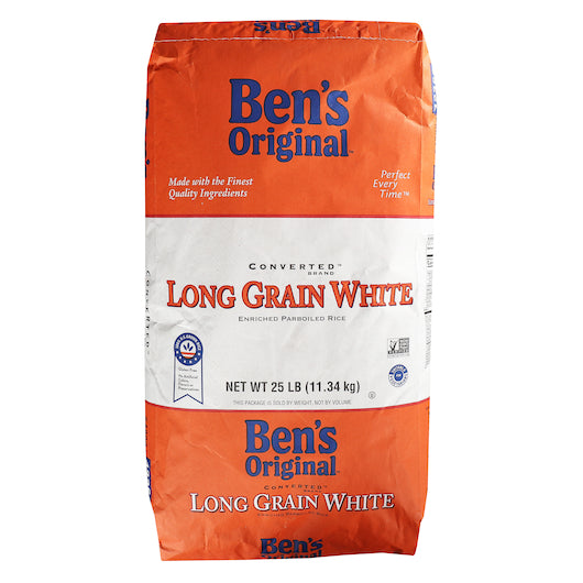 Ben's Original Long Grain White Rice-25 lb.