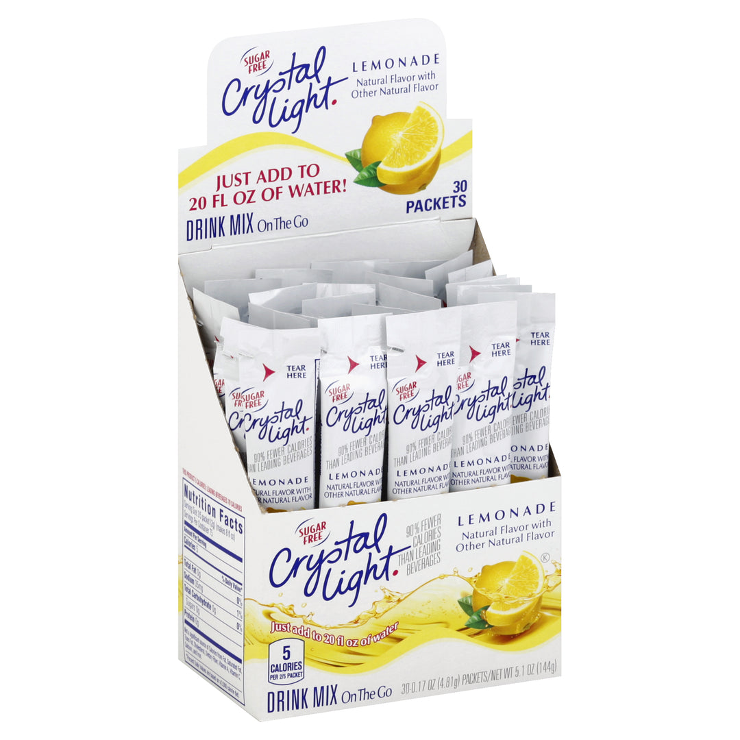 Crystal Light On The Go Variety Pack Beverage Mix-4 Flavors-0.92 lb.-120/Case