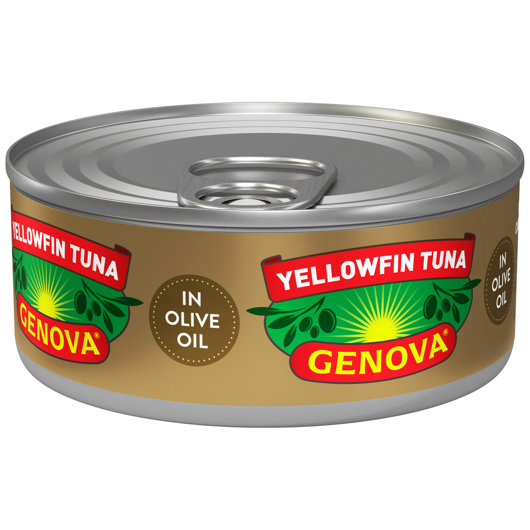 Genova Solid Light Narrow Base Yellowfin Tuna-5 oz.-24/Case