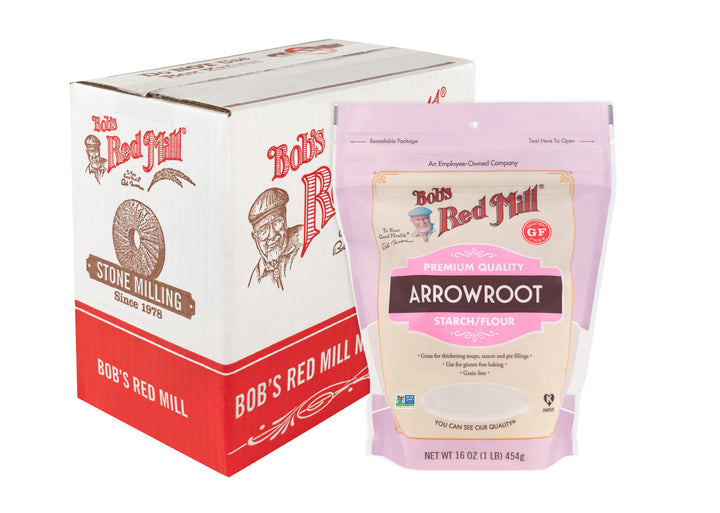 Bob's Red Mill Natural Foods Inc Gluten Free Arrowroot Starch Flour-16 oz.-4/Case