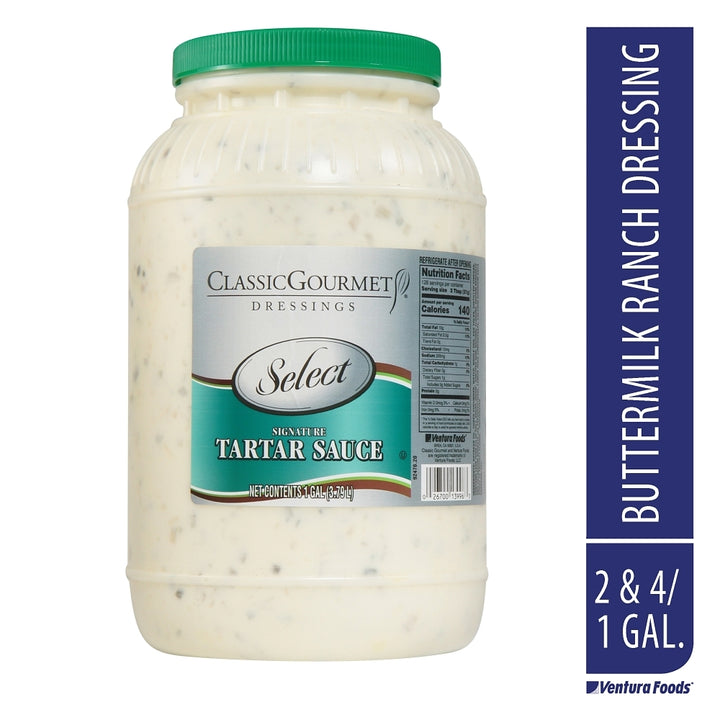 Classic Gourmet Tartar Sauce Bulk-1 Gallon-4/Case