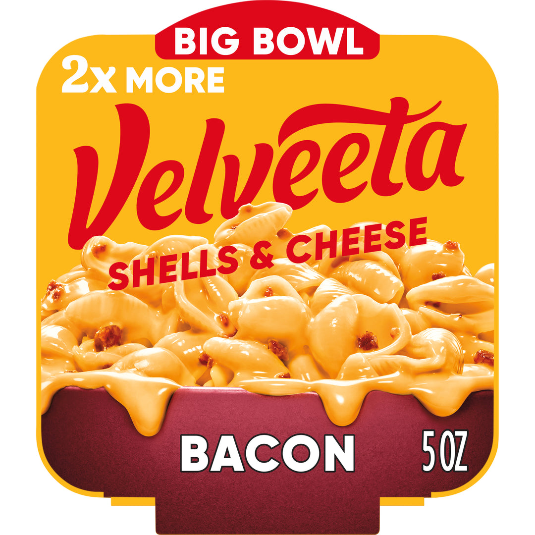 Velveeta Convenience Meal Bacon Macaroni & Cheese Bowl-5 oz.-6/Case