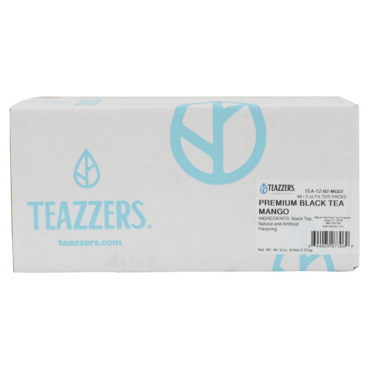 Teazzers Black Mango Tea Premium-2 oz.-48/Case