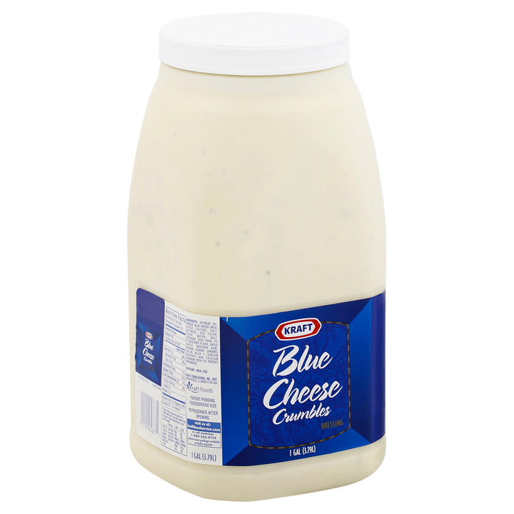 Kraft Blue Cheese Crumble Dressing Bulk-1 Gallon-4/Case