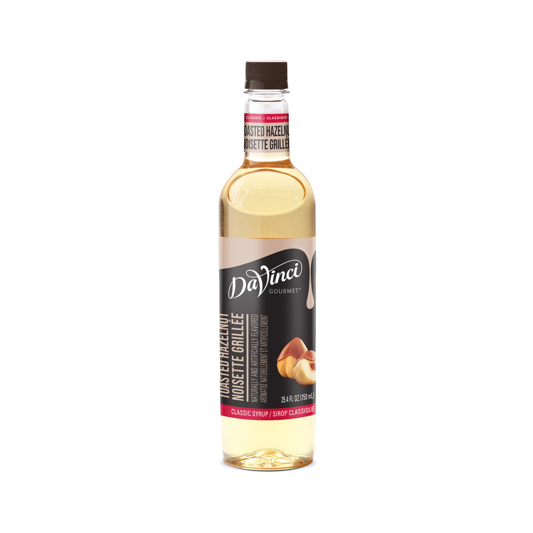 Davinci Gourmet Toasted Hazelnut Syrup-750 Milliliter-4/Case