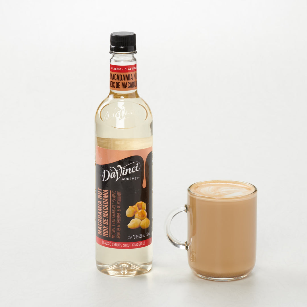 Davinci Gourmet Gourmet Macadamia Syrup-750 Milliliter-4/Case