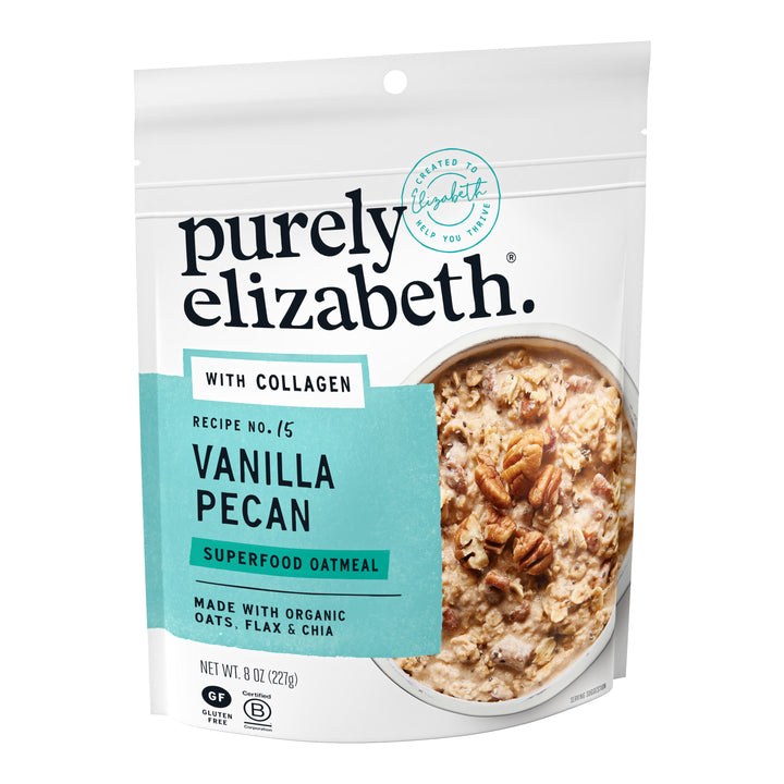 Purely Elizabeth Collagen Oat Vanilla Pecan-1 Each-6/Case