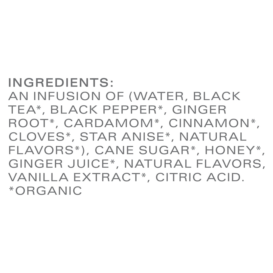 Tazo Chai Tea Concentrate-32 fl oz.s-6/Case