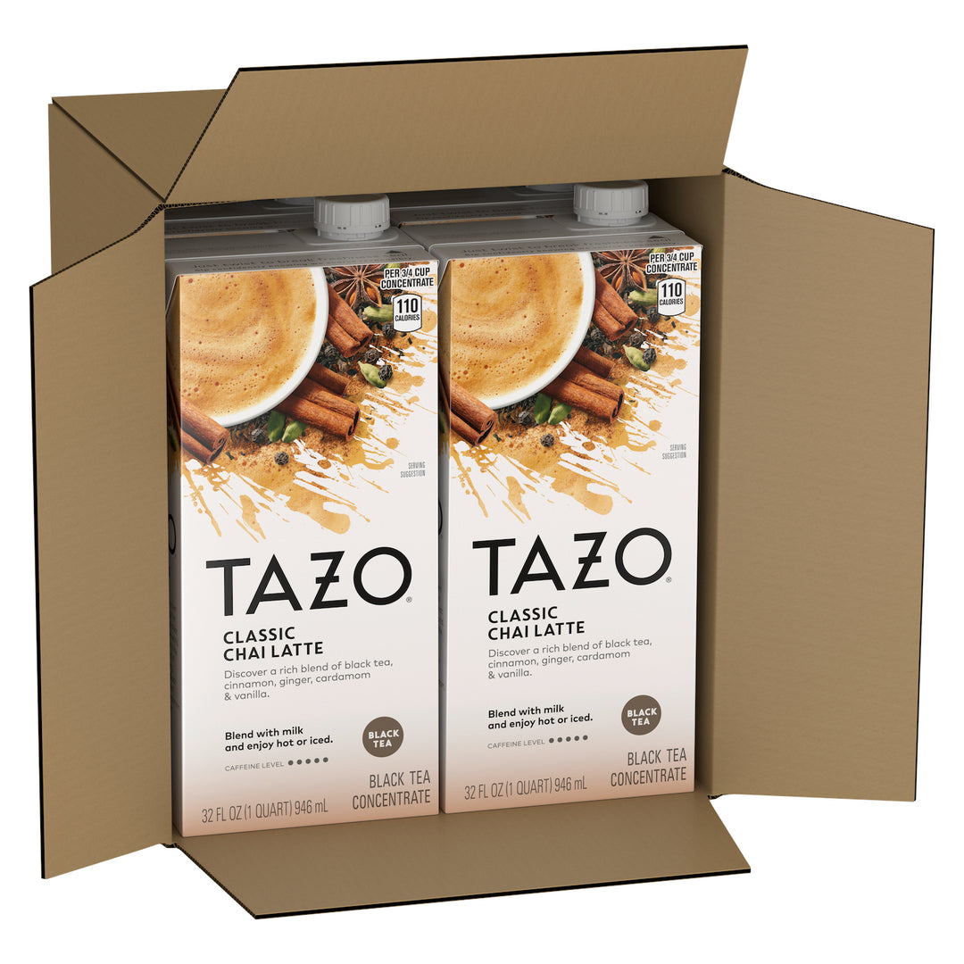 Tazo Chai Tea Concentrate-32 fl oz.s-6/Case