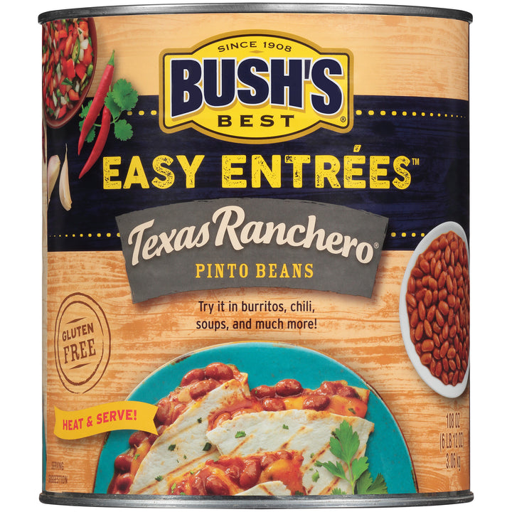 Bush's Best Easy Entrees Texas Ranchero-108 oz.-6/Case