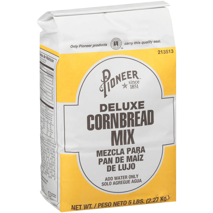 Pioneer Trans Fat Free Cornbread Mix-5 lb.-6/Case