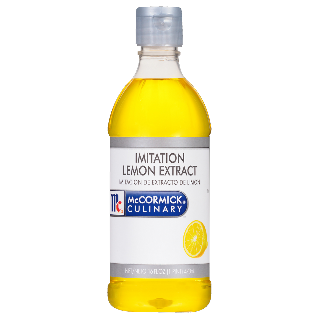 Mccormick Lemon Imitation-1 Pint-6/Case