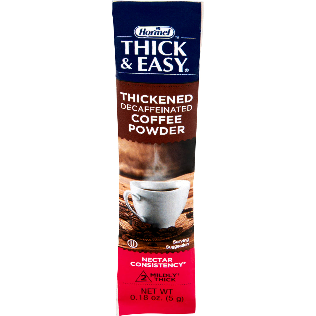 Thick & Easy Decaffeinated Coffee Nectar Mix-72 Count-1/Case