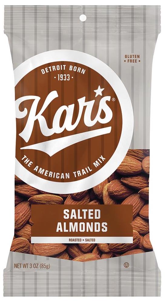 Second Nature Salted Almonds 3 oz.-3 oz.-12/Case
