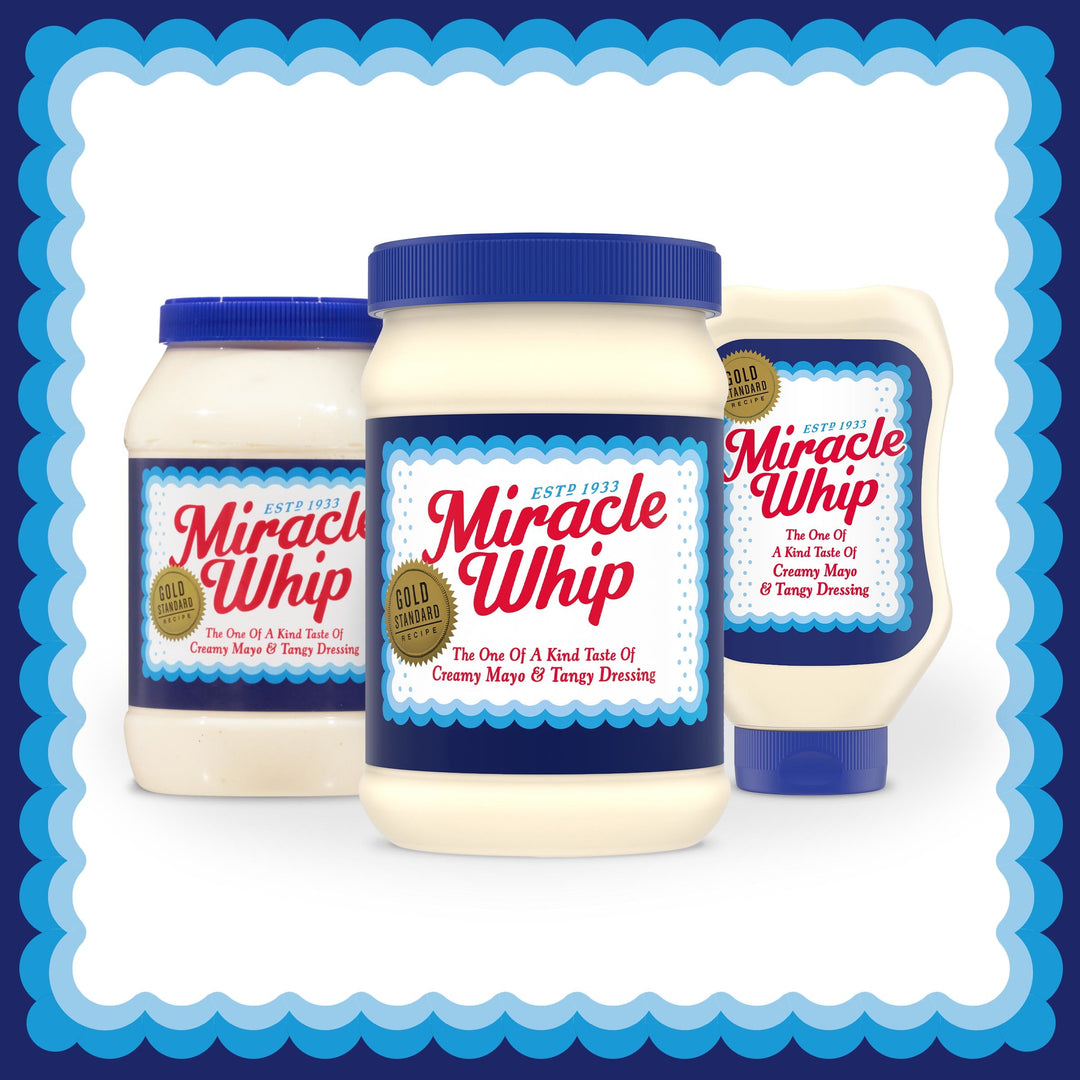 Miracle Whip Salad Mayonnaise Jar-15 fl oz.-12/Case MPN# 10021000026934 Round Eye Supply Miracle Whip Salad Mayonnaise Jar-15 fl oz.-12/Case MPN# 10021000026934 Round Eye Supply