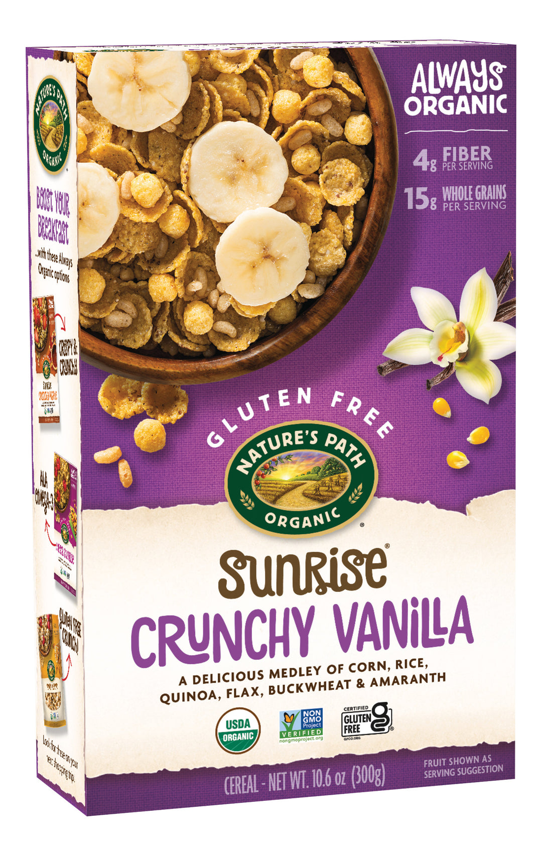 Nature's Path Crunchy Vanilla Sunrise-10.6 oz.-12/Case