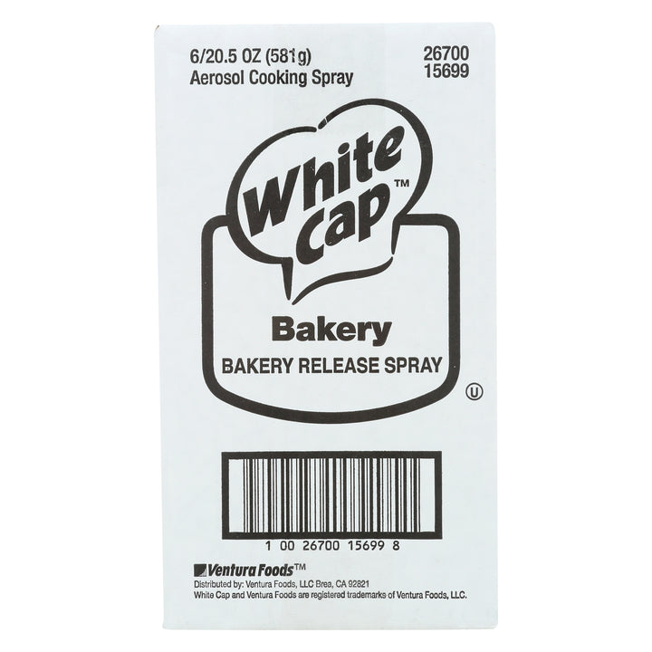 White Cap Baking Pan Coating-20.5 oz.-6/Case