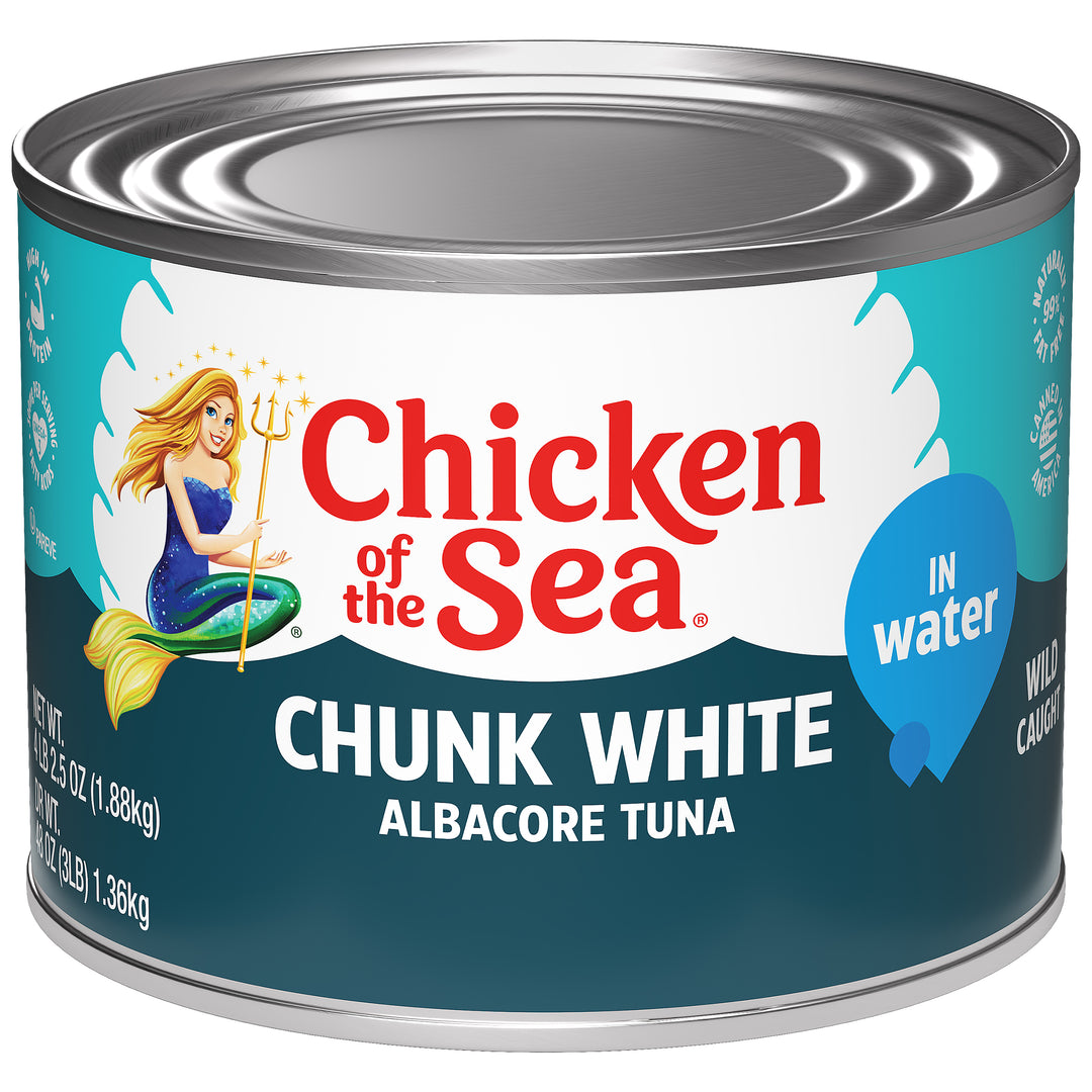 Chicken Of The Sea Aluminum In Water White Tuna Chunk-66.5 oz.-6/Case