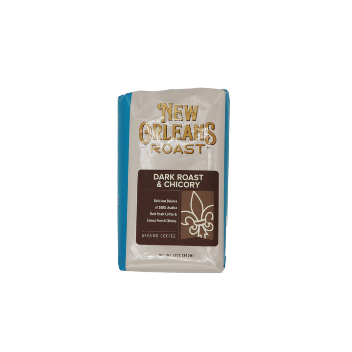 New Orleans Roast Dark & Chicory Ground Coffee-12 oz.-6/Case