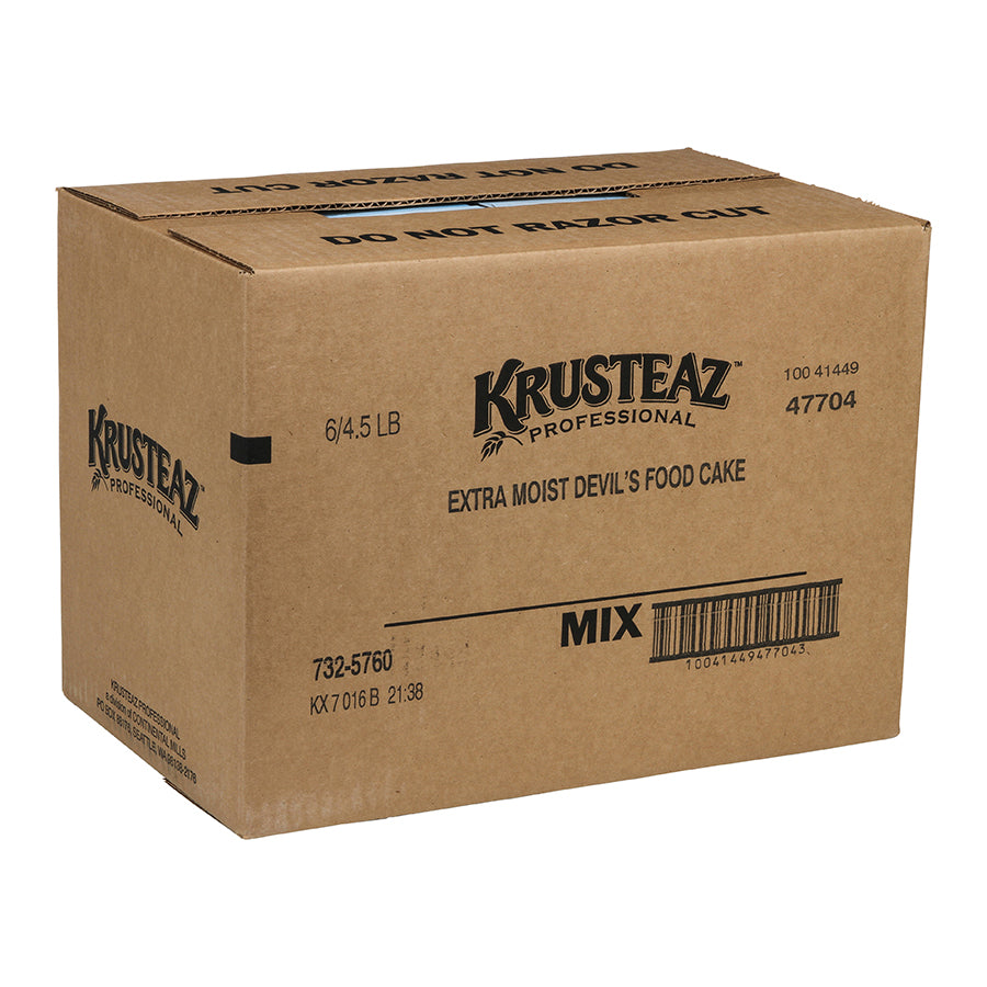 Krusteaz Professional Devil's Food Cake Mix-4.5 lb.-6/Case