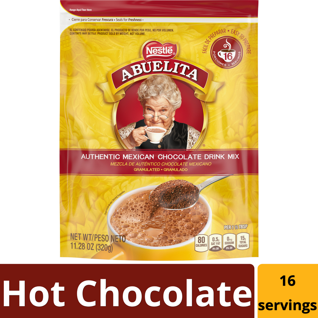 Abuelita Granulated Hot Chocolate Drink Mix-11.29 oz.-6/Case