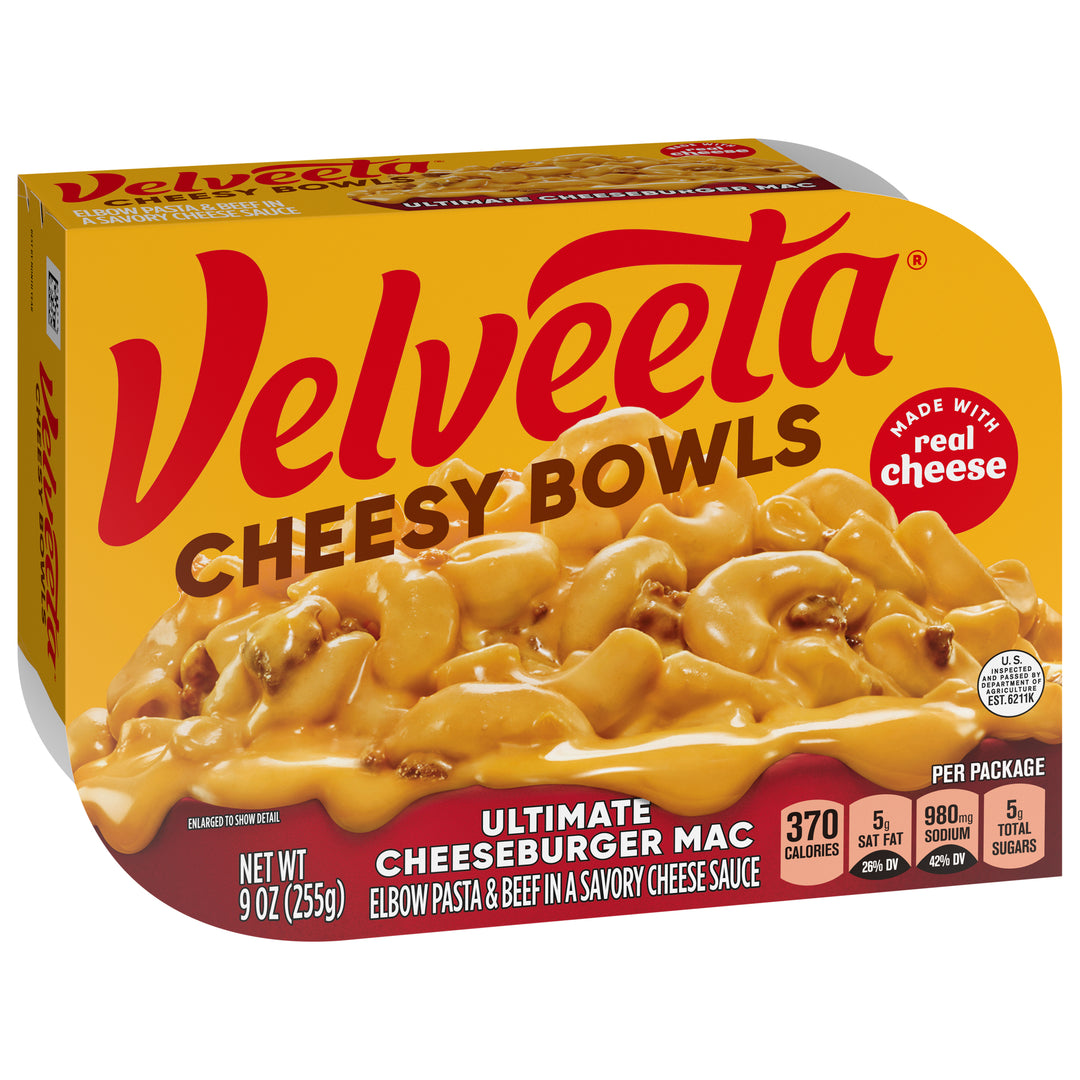 Velveeta Velveeta Cheesy Skillets Dinner Ultimate Cheeseburger-9 oz.-6/Case