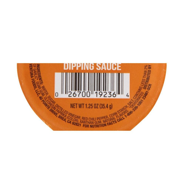 Sauce Craft Sweet Chili Sauce Cup-1.25 oz.-96/Case